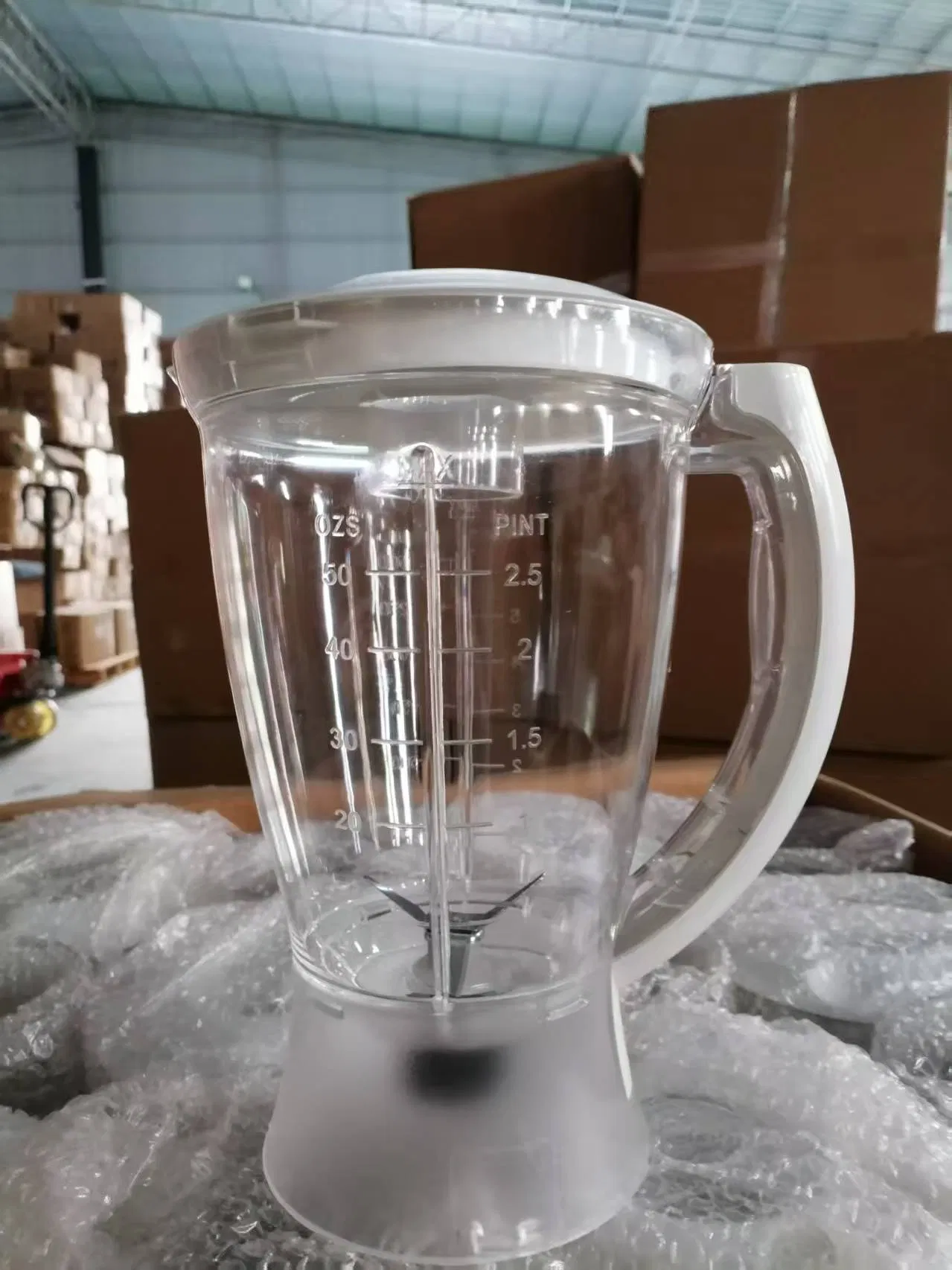 1500ml White Chopper Jar for Nut Grinder Accessories and Juicer Parts