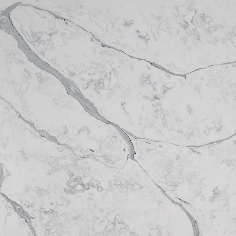 Calacatta Marble Look Quartz Solid Surface 20mm Quartz Slabs for Countertops/Vanity Bar Top
