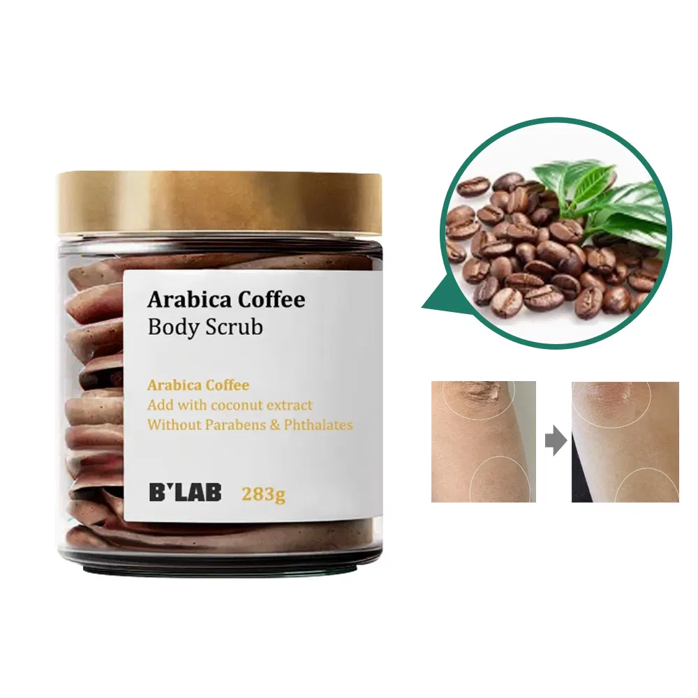 Private Label Skin Care Organic Natural Coffee Body Scrub