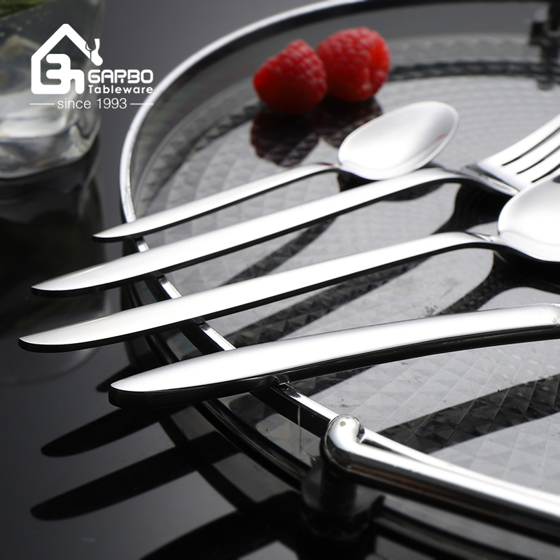 Factory 13/0 Stocked Handmade Cheap Silverware Stainless Steel Cutlery Flatware Set Tea Spoon for Home Hotel Restaurant Use