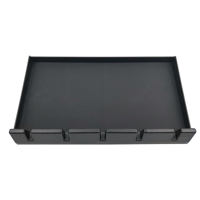 New Trend Durable Plastic & Silicone Anti-Slip Black Hair Trimmer Razor Holder with 5 Notches