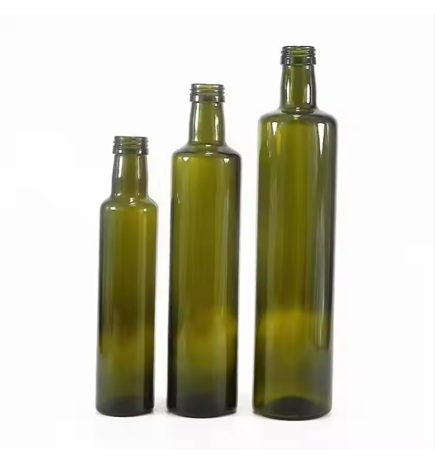 125ml 250ml 500ml Round Glass Olive Oil Bottle Olive Oil Bottle Wholesale