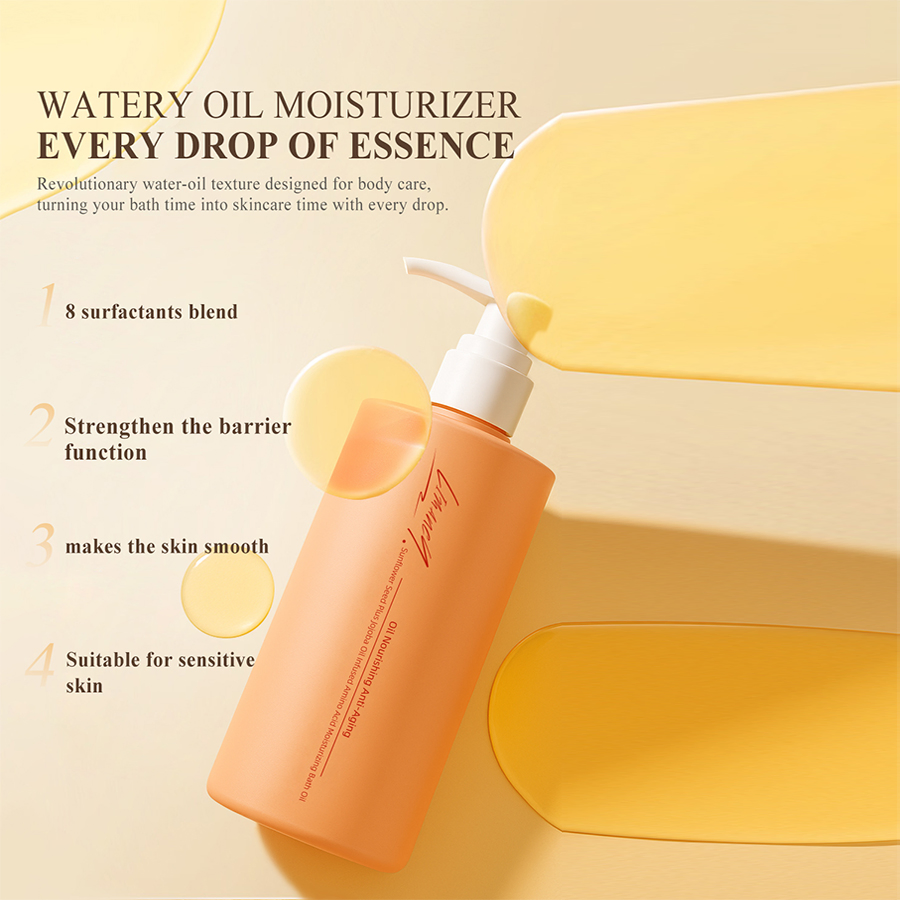 Premium Amino Acid Bath Oil with Sunflower and Jojoba for Skin Hydration