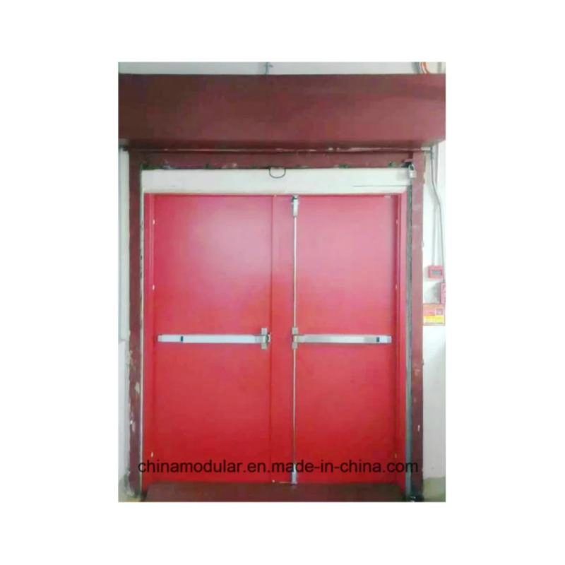 Противопожарная дверь с окном для входа