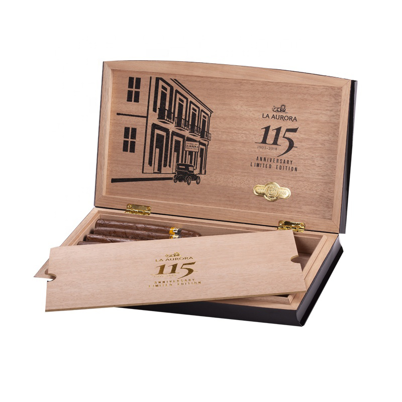 Customized Deisgn Spanish Cedar Cigar Boxes Cigar Humidor Collections Box