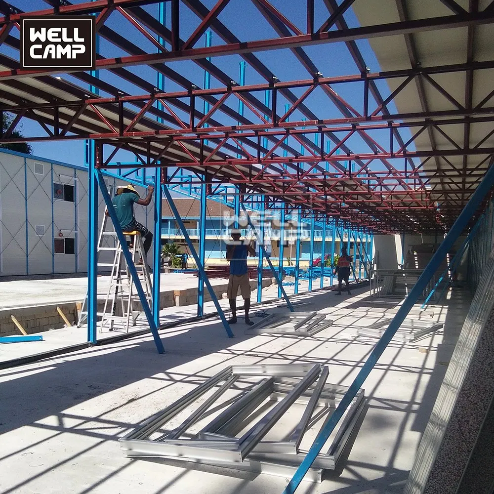 High Quality Steel Structure Affordable Building Prefab Labor Office Camp K House