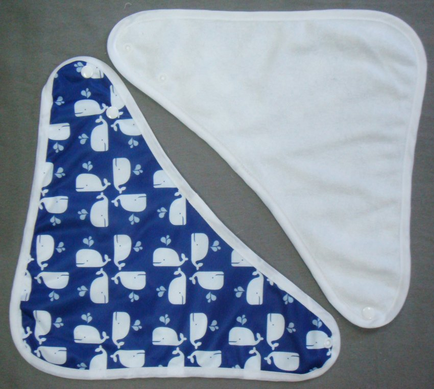 Hot Sale Super Soft Cotton Waterproof Baby Bib Bandana Bib