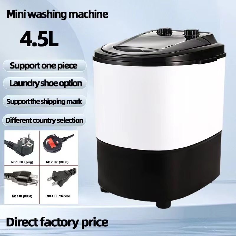 2025 New Mini Washing Machine 5L Large Capacity Washing Machine Small Washing Machine Mini Baby Washer