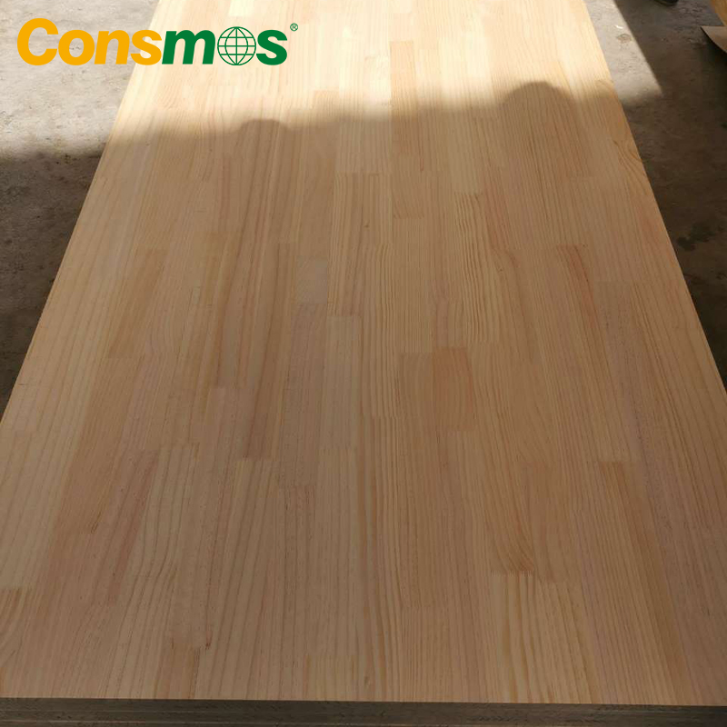 Factory Price 1220X2440X18mm Plywood Grade Solid Radiata Pine Wood Finger Joint Board Panel for Furniture