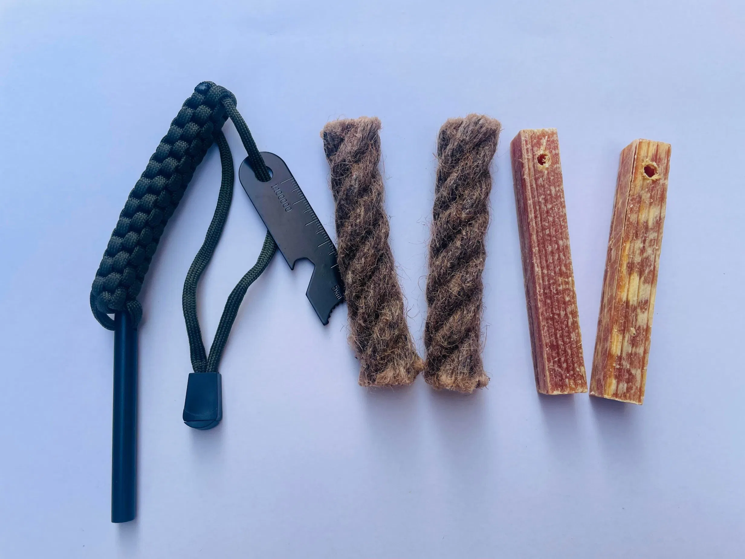 Essential Emergency Fire Starter Set for Wilderness Survival Activities