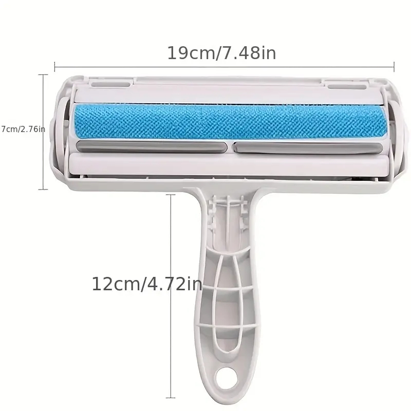 Factory Wholesale Pet Grooming Products Two-Way Reusable Cat Pet Hair Remover Roller Sticker Pet Remover Brush