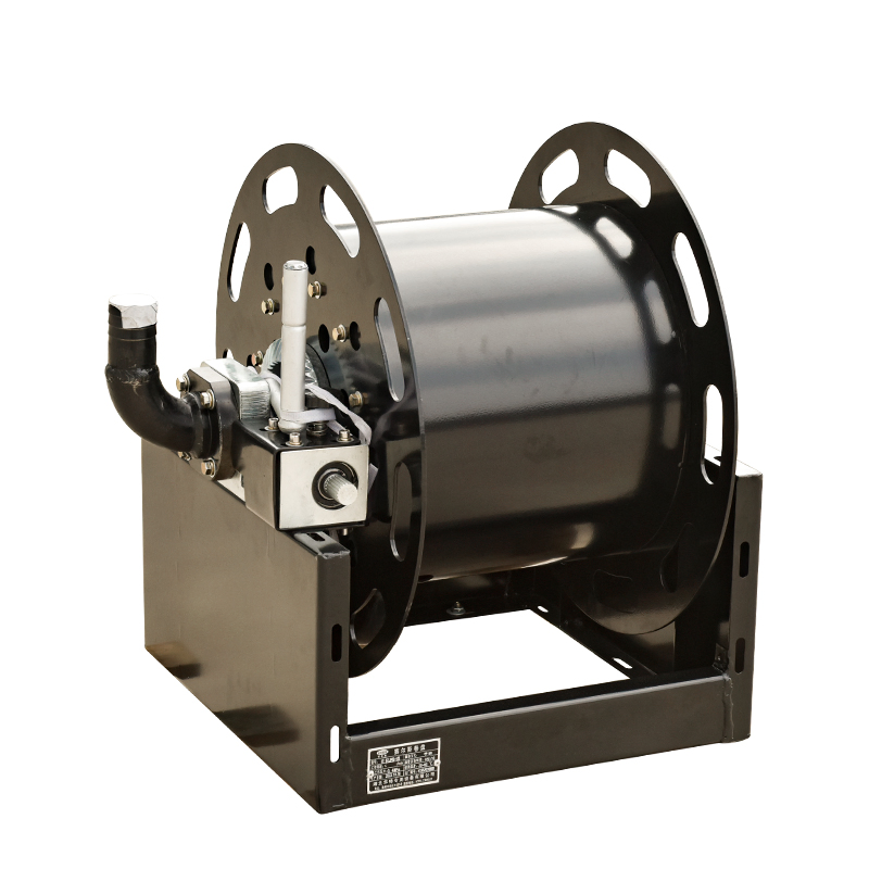 Heavy-Duty Manual Hose Reel Frame for Refueling