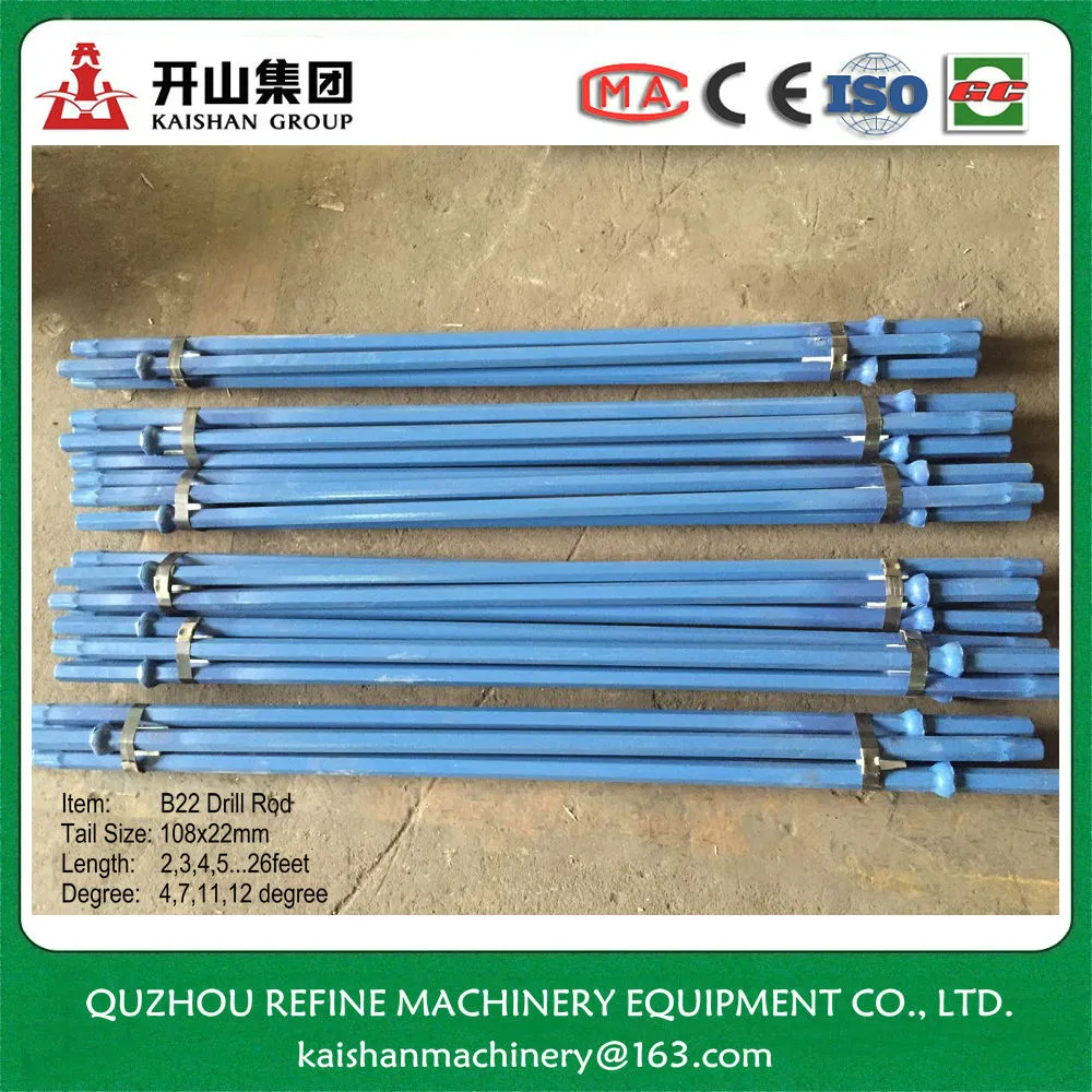 8 Feet B22*108mm Tapered High Quality Drill Shank