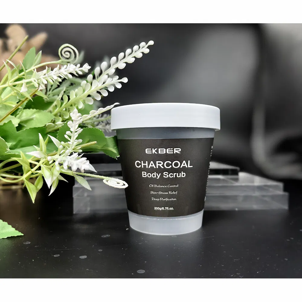 Ultra-Fine Silica Scrub Particles Charcoal Skin Scrub Exfoliation Charcoal Scrub Oil Control Natural Charcoal Body Scrub