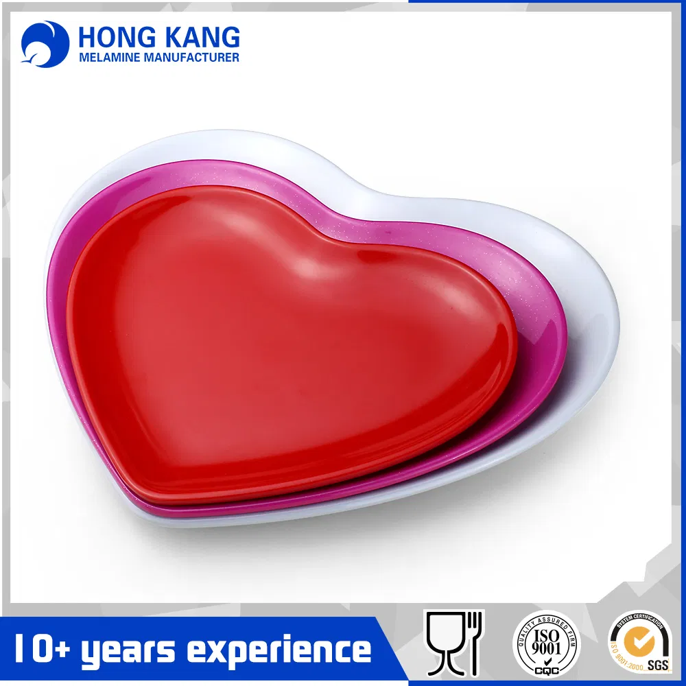 9inch Melamine Divided Plate with Logo
