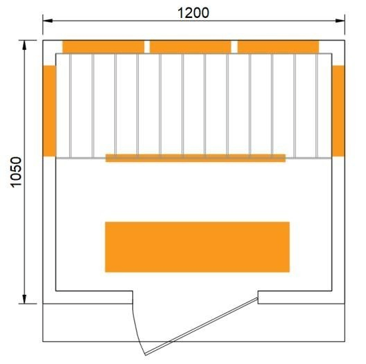 Инфракрасная сауна на 2 персоны