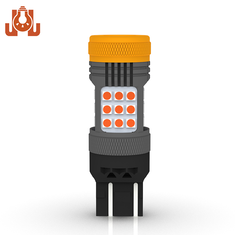 Светодиодная лампа 7443 красная для стоп-сигналов и поворотов