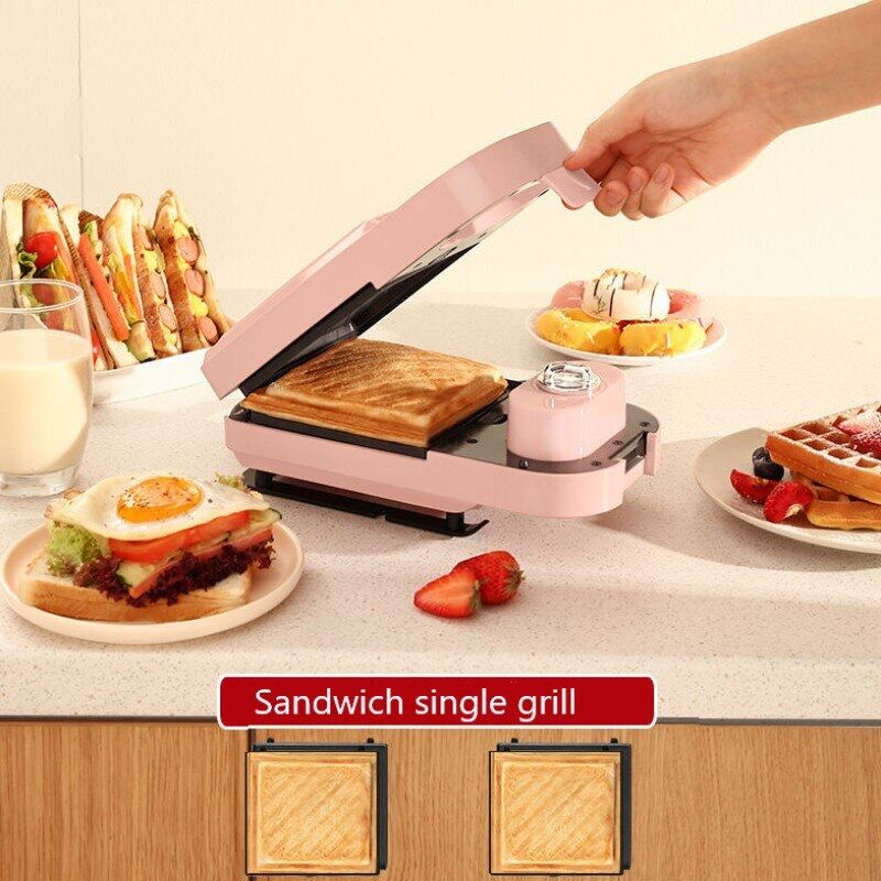 Hot Sale Toaster Baking Breakfast Machine Timed Waffle Maker Electric Sandwich Maker