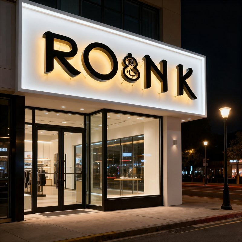 Custom Shop Advertising Backlit LED Sign Brand Logo Premium Illuminated 3D Letters