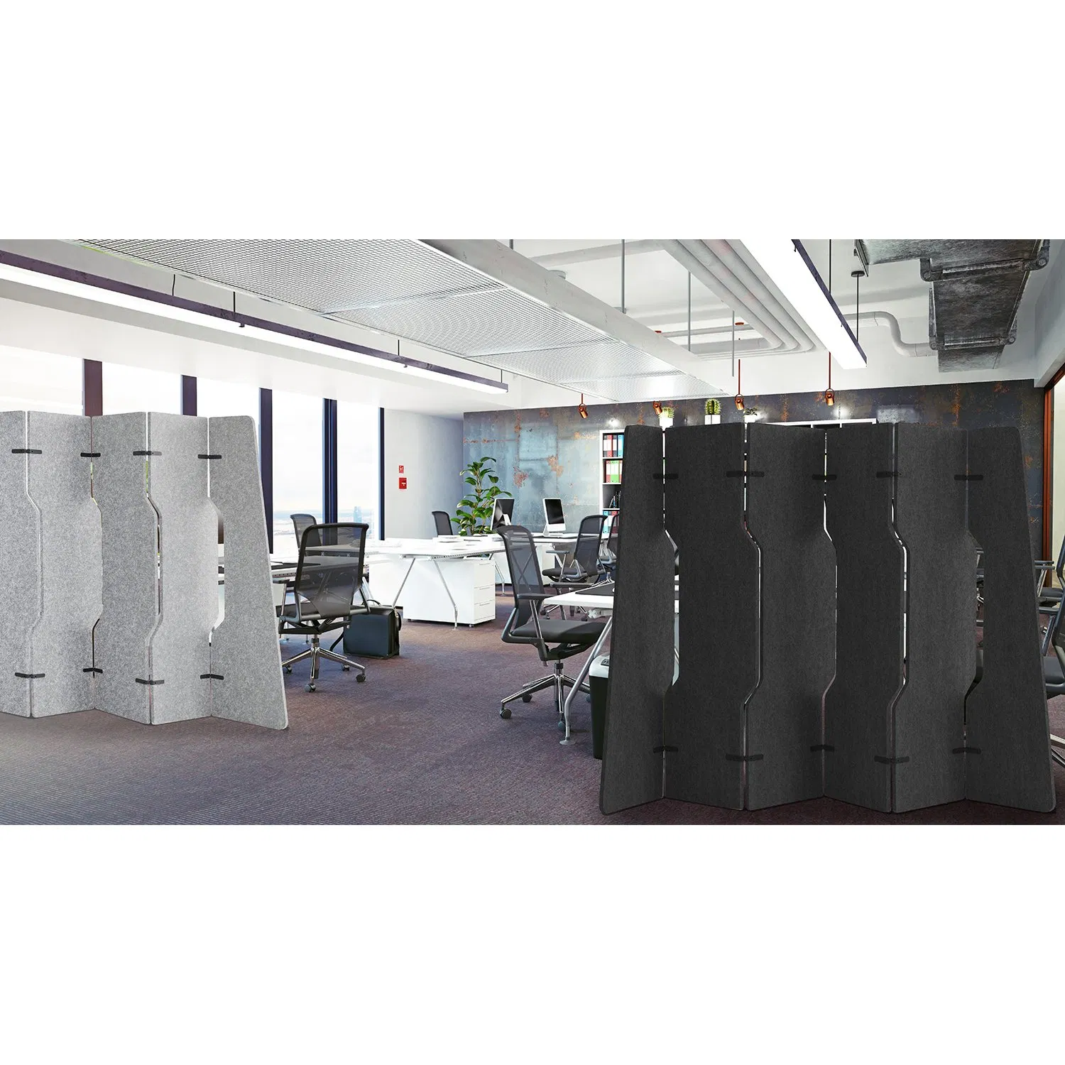 Kingkus Premium Acoustic Desk Divider Panel for Enhanced Privacy