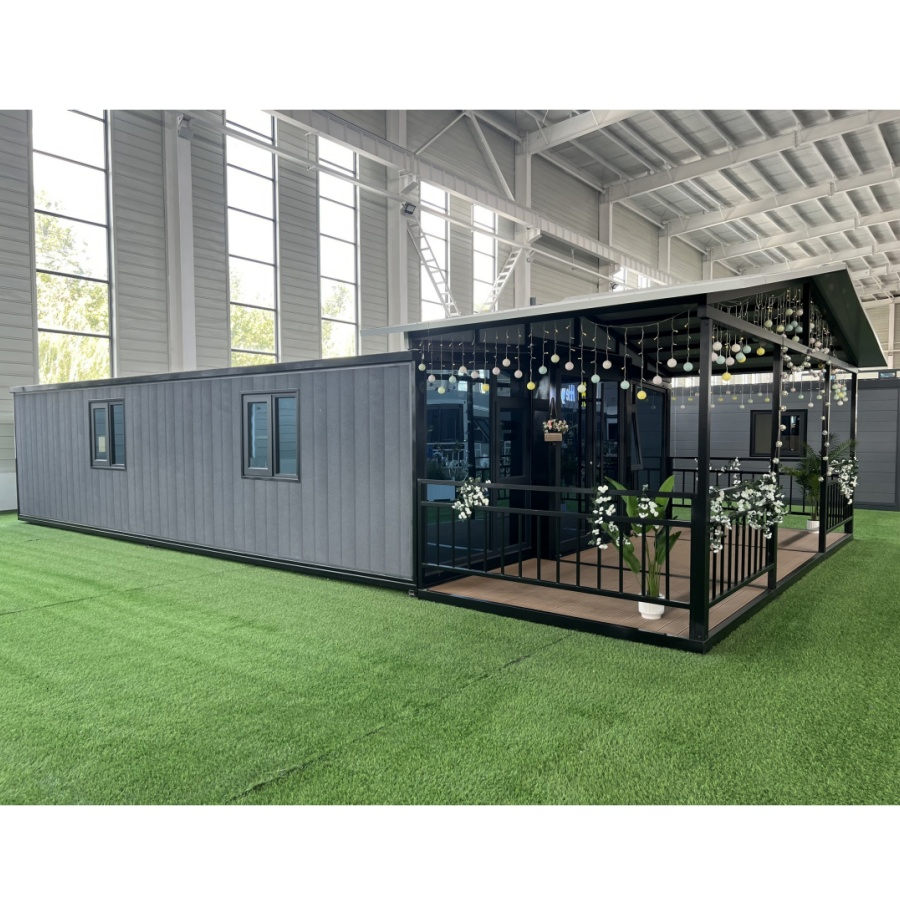 Solar Power Ready Made Prefab Prefabricated 20FT 30FT 40FT 2 3 4 Bedrooms Mobile Expandale Folding Foldable Tiny House Home Ready to Living