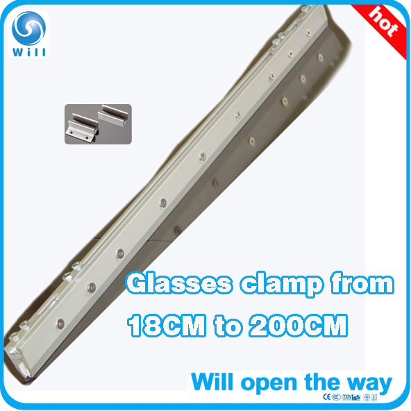 Aluminume Glasses Clip for Tempered Glasses 10mm to 12mm