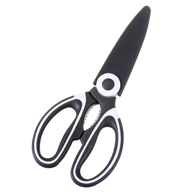 Multi-Functional Large Stainless Steel Kitchen Special Fish Cutting Strong Scissors