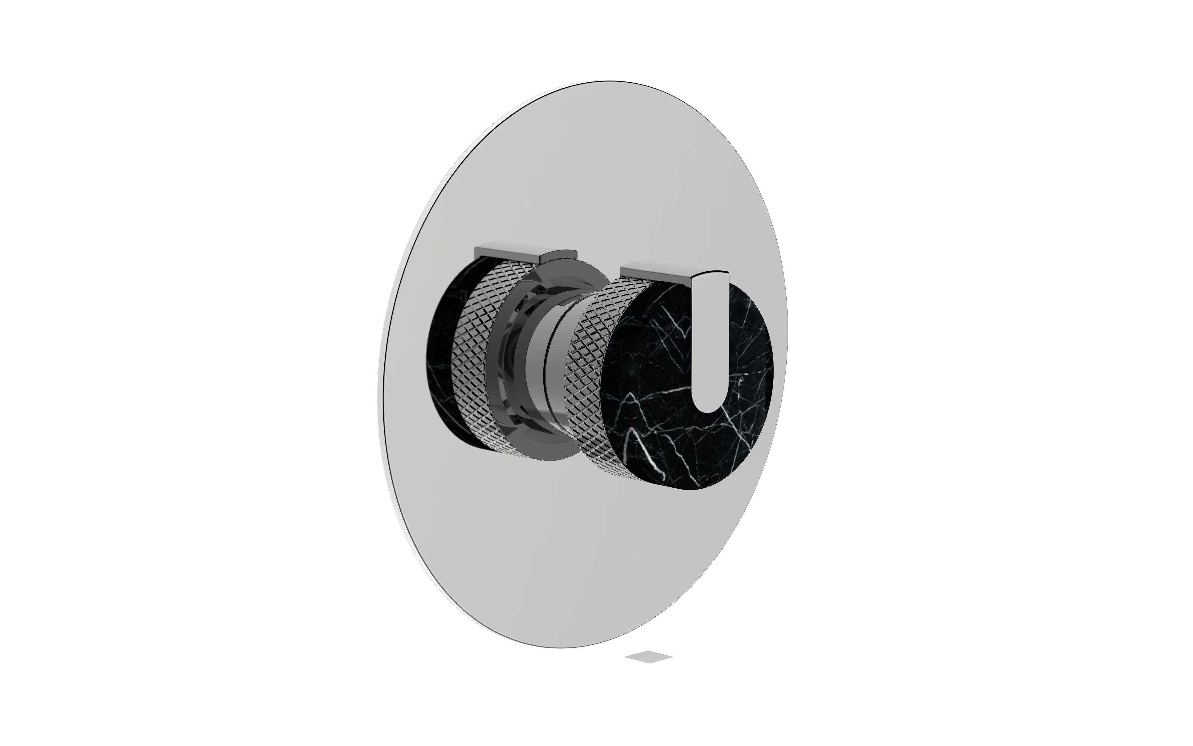 Термостатический смеситель для ванны из латуни, хром