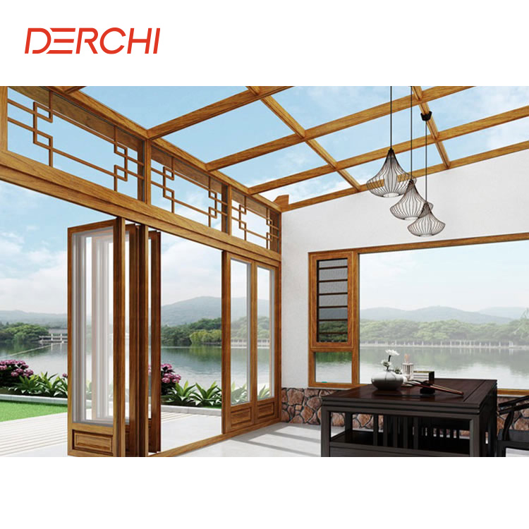 Luxury Design Portable Sunroom Customized Hotel Exterior Sunroom House Double Glazed Aluminum Sunroom