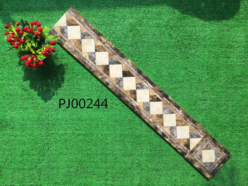 Decoration Line Stone tile With800*120dark Color