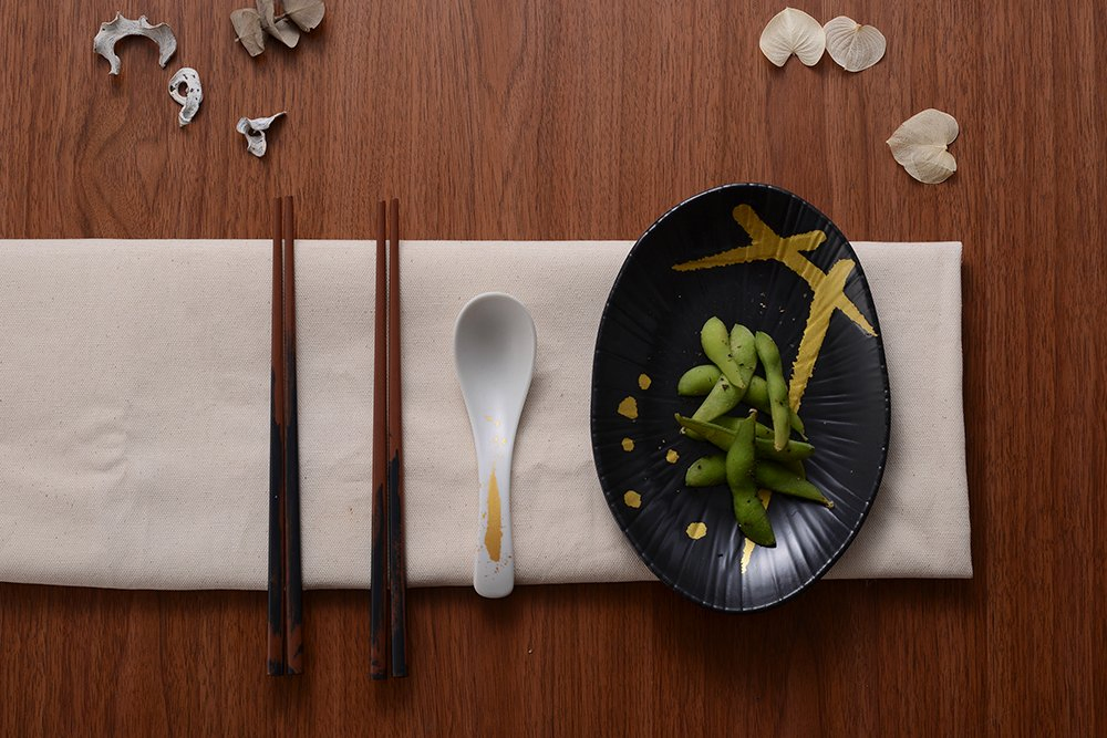 Melamine Black Matte Spoon Rice Soup Ramen Dessert Unbreakable Reusable Spoon