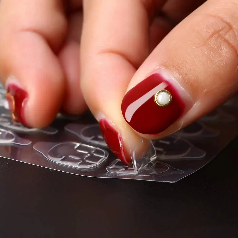 Double Sided False Nail Art Adhesive Tape Glue Sticker DIY Tips Fake Nail Acrylic Manicure Gel Makeup Tool