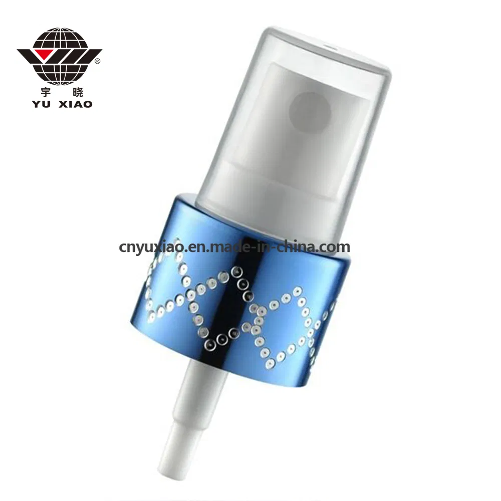 Cosmetic Lotion Pump Spray Dispenser Mister Aluminum Collar Lotion Pump Sprayer
