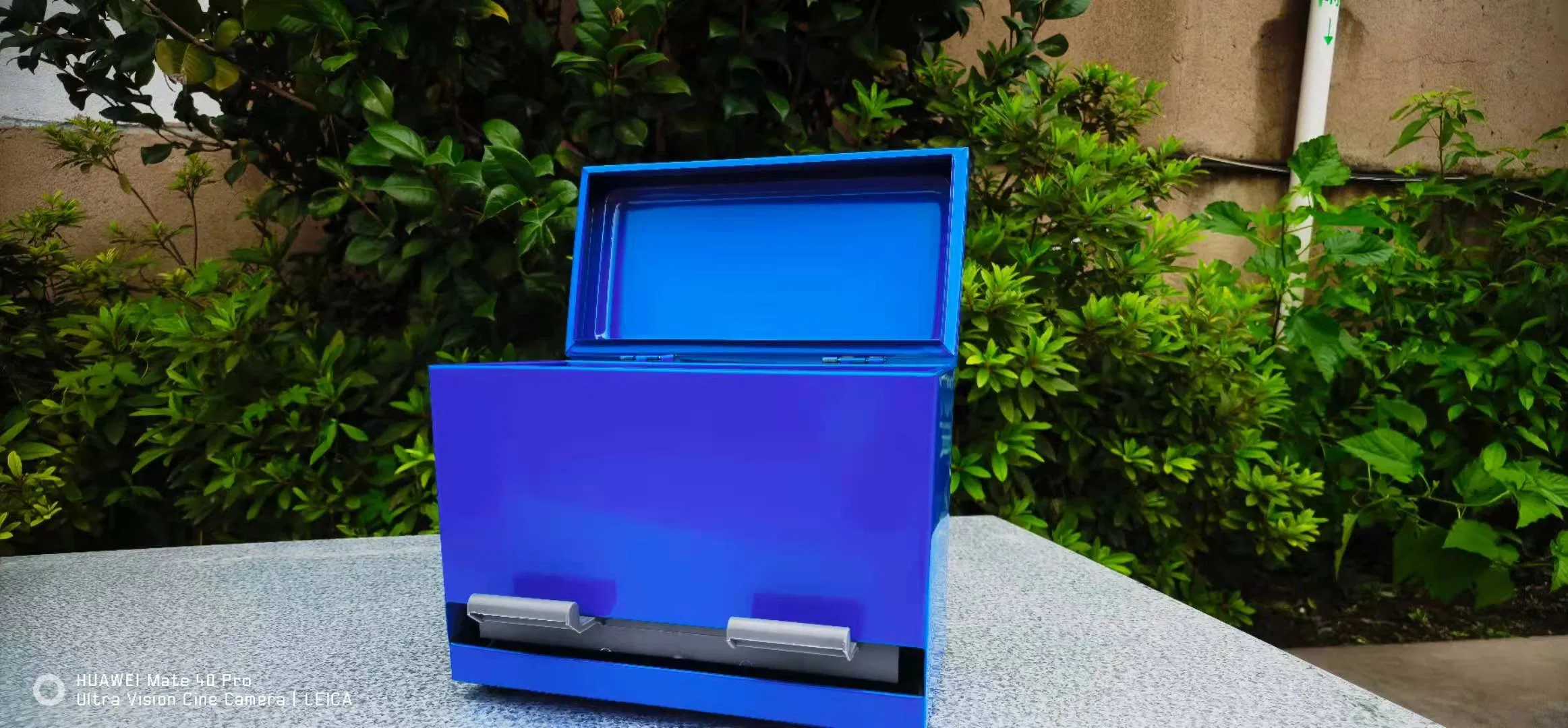 Restaurant Blue Hard Case Straw Boxes