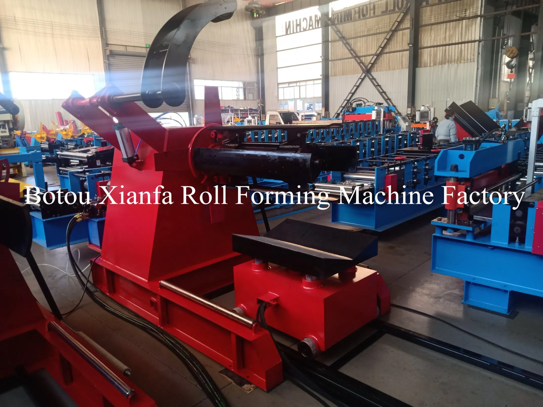 Auto Decoiler Uncoiler Machine Steel Coils Hydraulic Decoiler