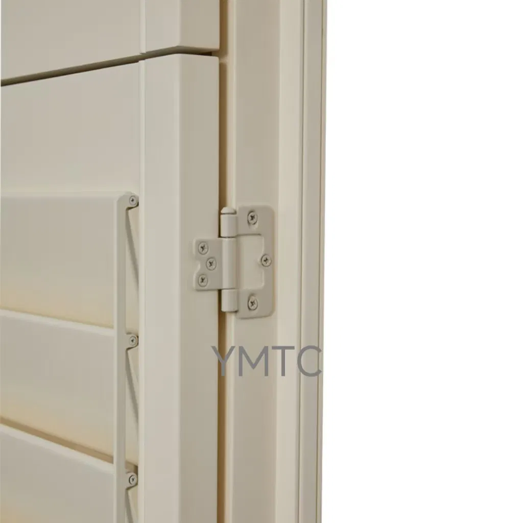 Tier-on-Tier Cutomized Color Paulownia Wood Plantation Shutters for Window Covering 63.5mm Louver