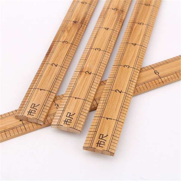 100% Good Quality Wholesale Wood Tailor's Ruler for Garments