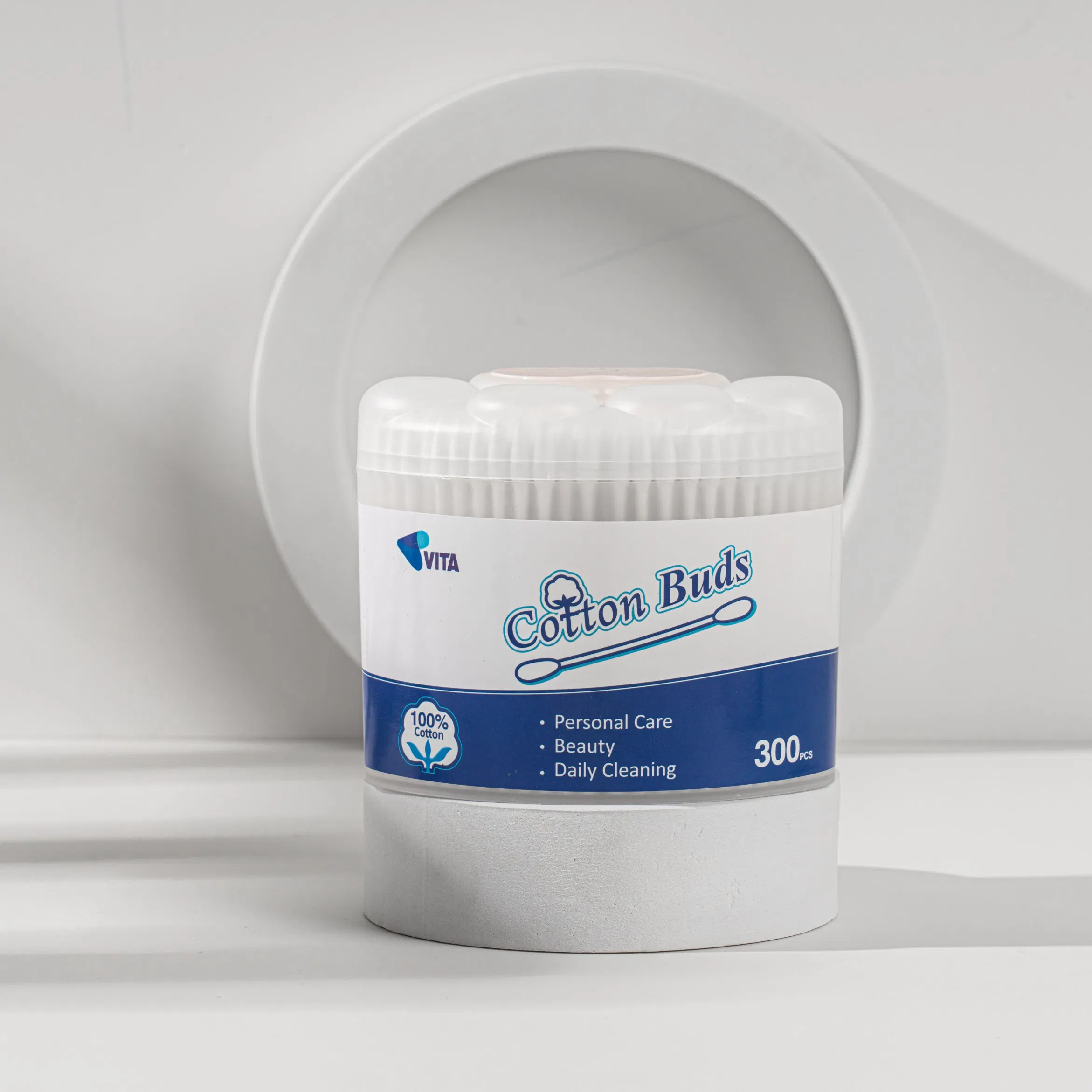 Premium 300 PCS Cotton Swabs for Gentle Cleaning and Care