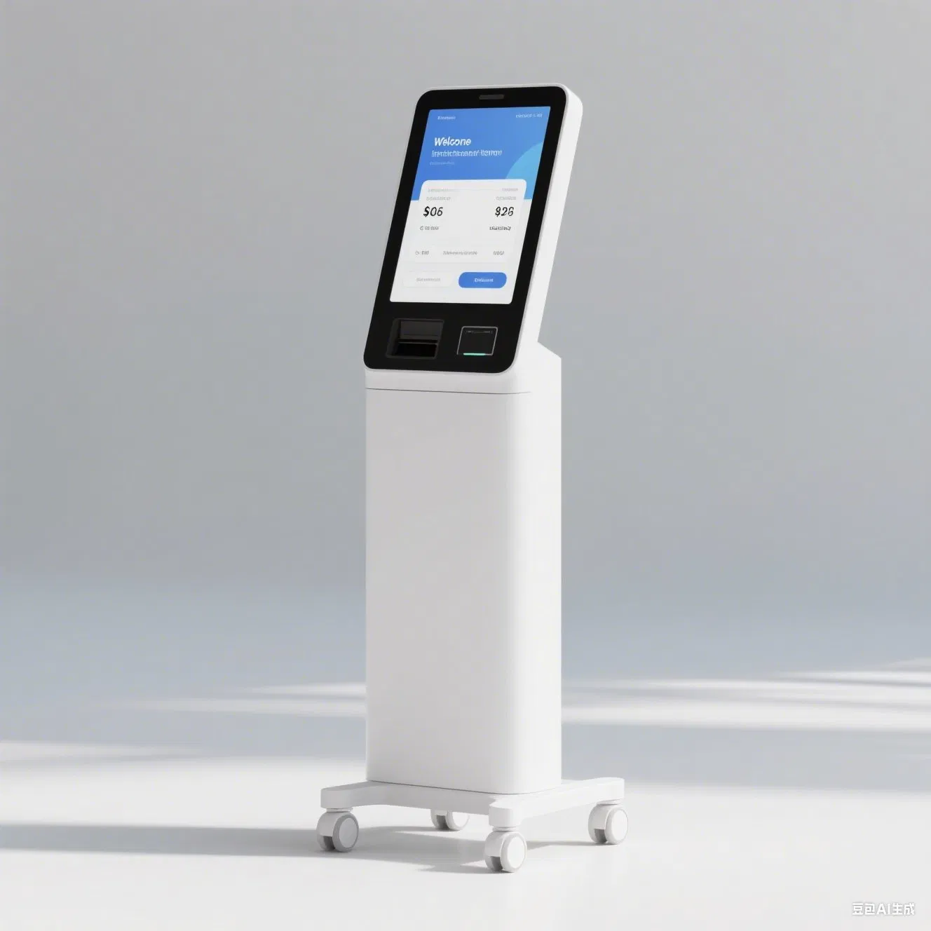 21.5 Inch Floor-Standing Self-Ordering Touchscreen Indoor Advertising Sdk Payment Kiosk for Fast Food Restaurants