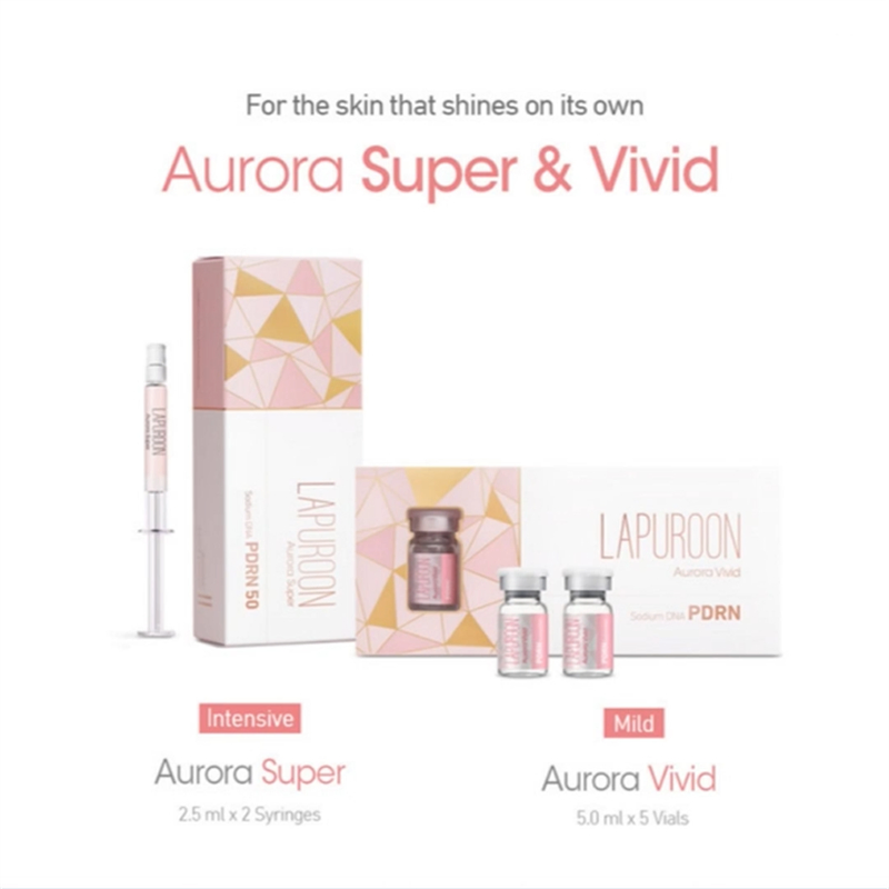 Direct Sales Lapuroon Aurora-S Aurora Super 2.5ml * 2syr Pdrn Skin Booster Filler