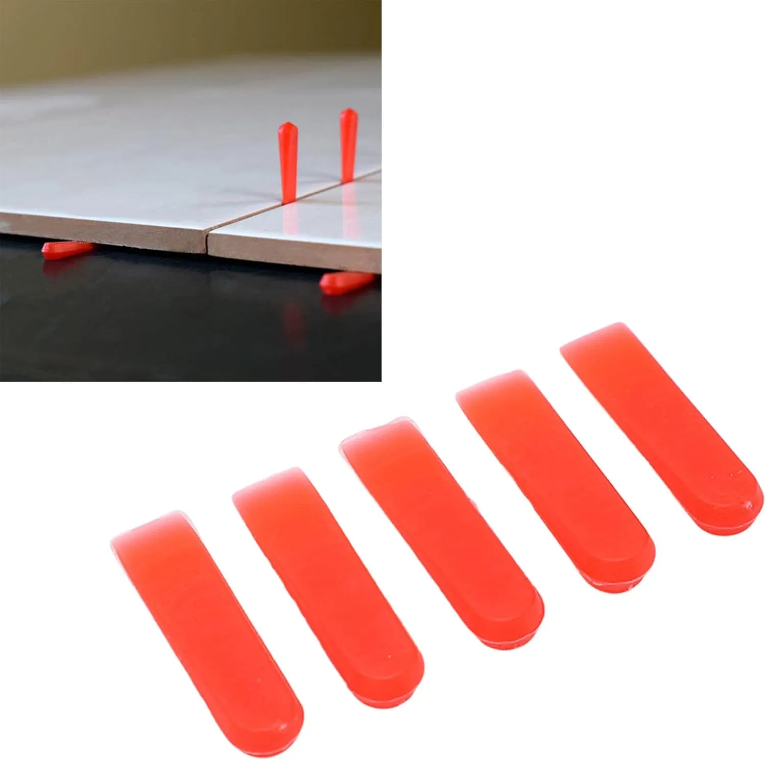 Factory Direct Tile Leveling Spacers Wedges-Red 100PCS/Bag