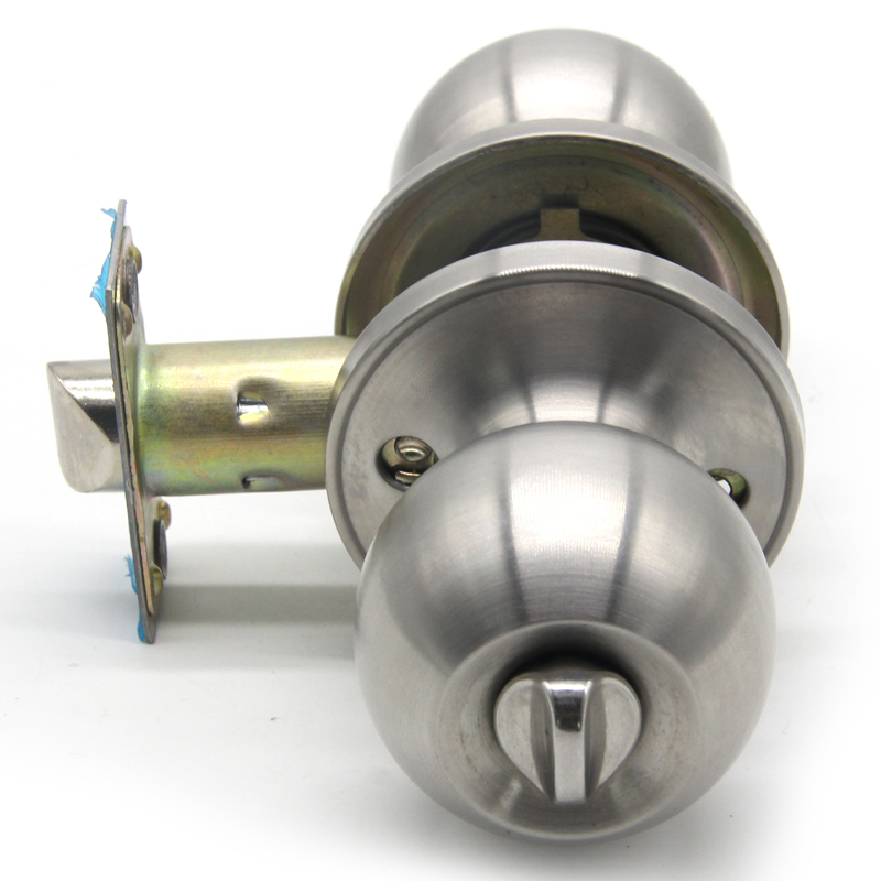 South America Popular Self Locking Tubular Round Handle Cylindrical Knob Door Lock