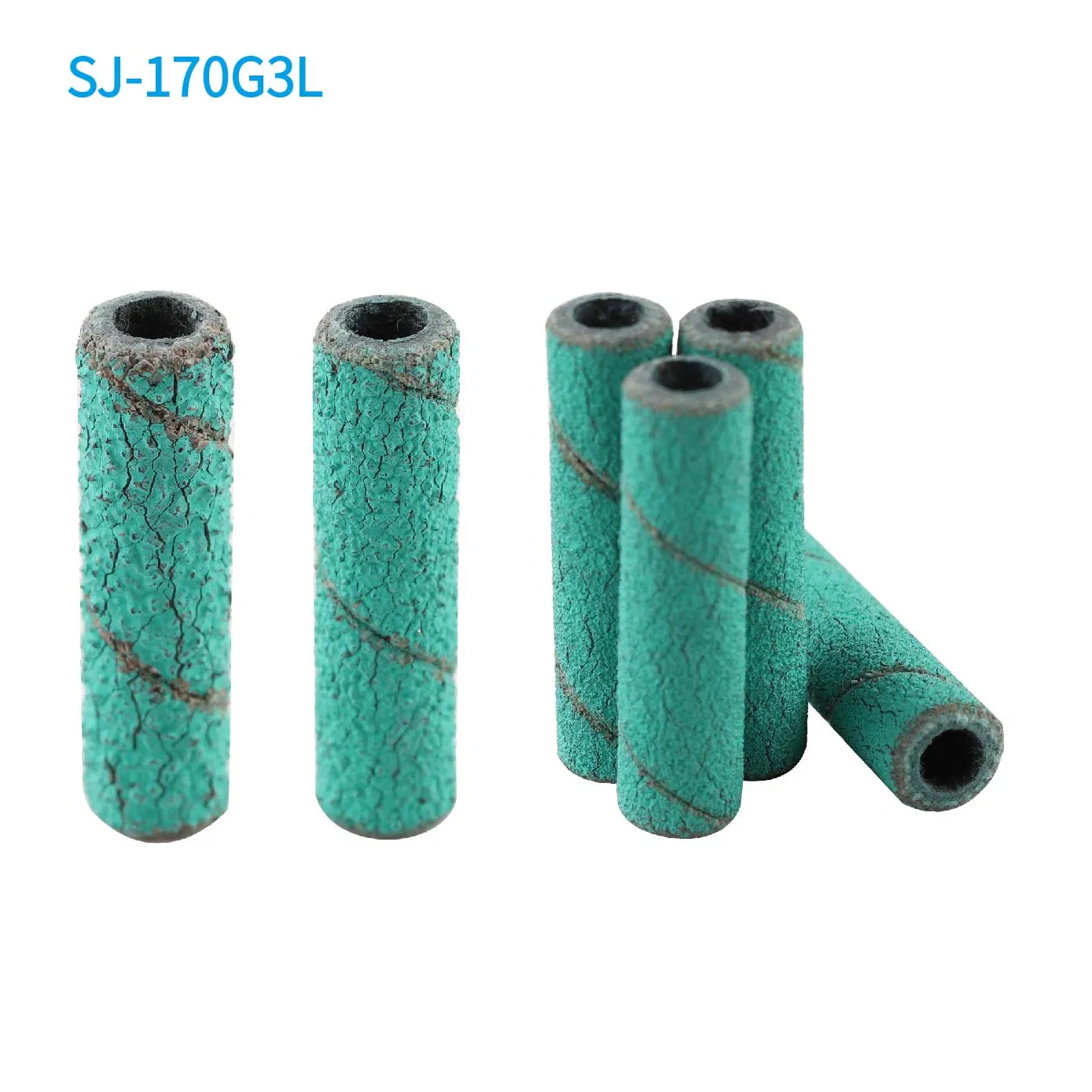 Green Color Extra Long Nail Sanding Grinding Polishing Bands