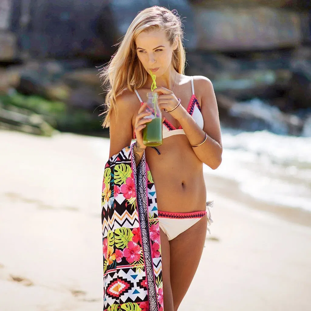 Wholesale Dishwasher Safe Heat Transfer Print Beach Towel