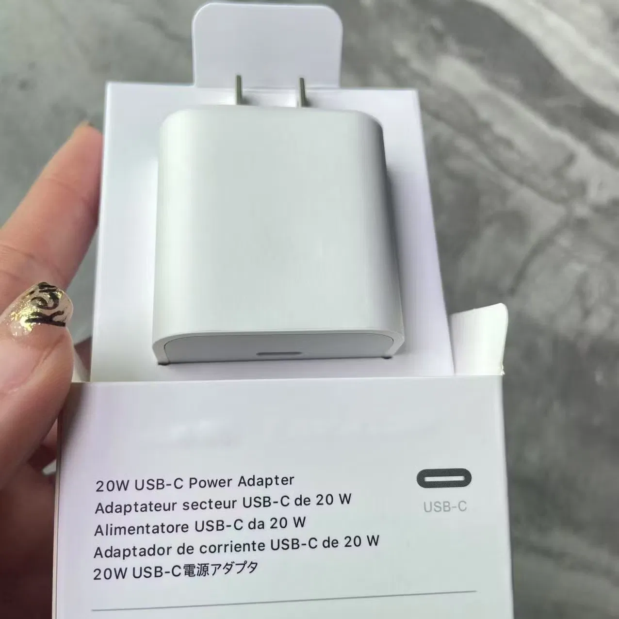 20W Pd Fast Charger USB-C Power Adapter for Apple iPhone iPad