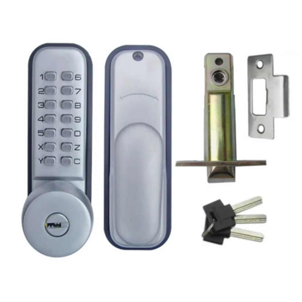 High Quality and Security No Battery Mechanical Keypad Code Door Lock