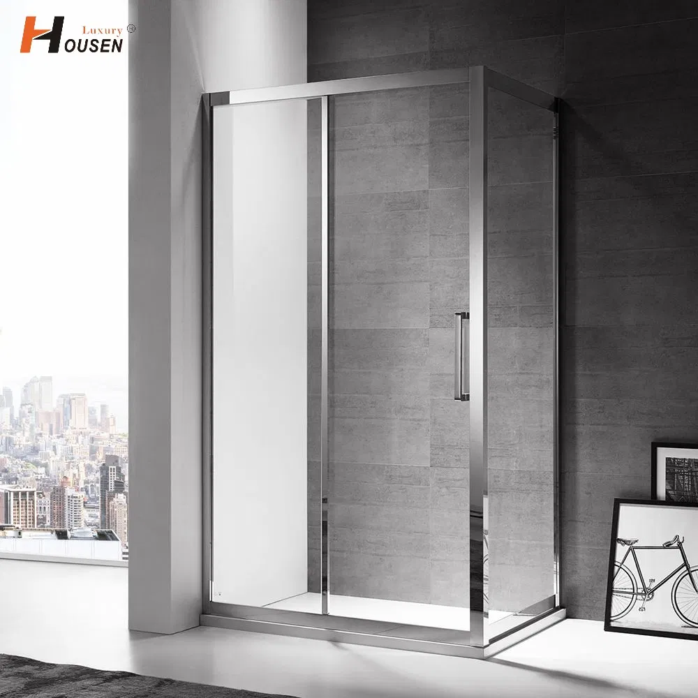 Customized Indoor Glass Door Enclosure Glass Sliding Shower Room