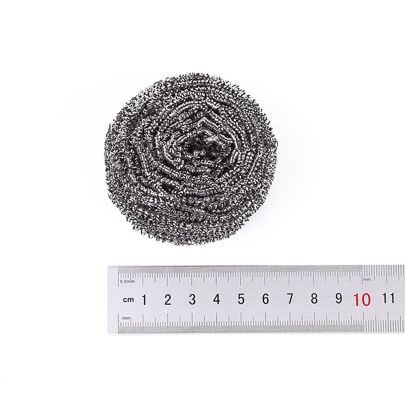 Spiral Ss Scourer with Polybag