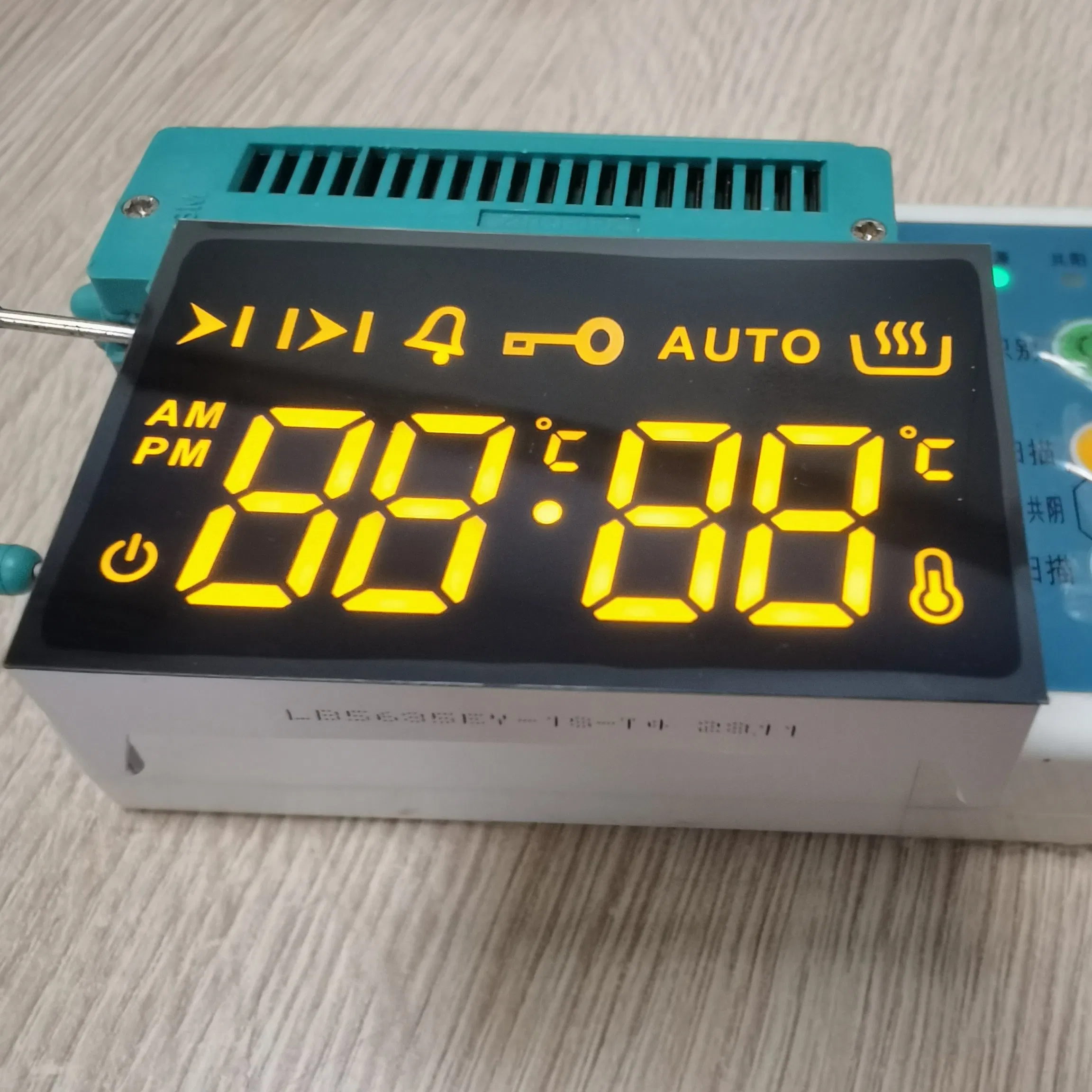 Yellow Customizd 4-Digit Common Cathode 7-Segment LED Display for Small Home Appliances