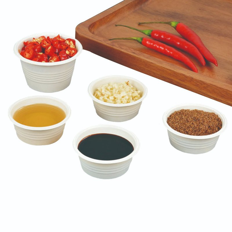 Kitchen Tools Disposable 2 Oz Cornstarch Sauce Cup Mini Ice Cream Cup